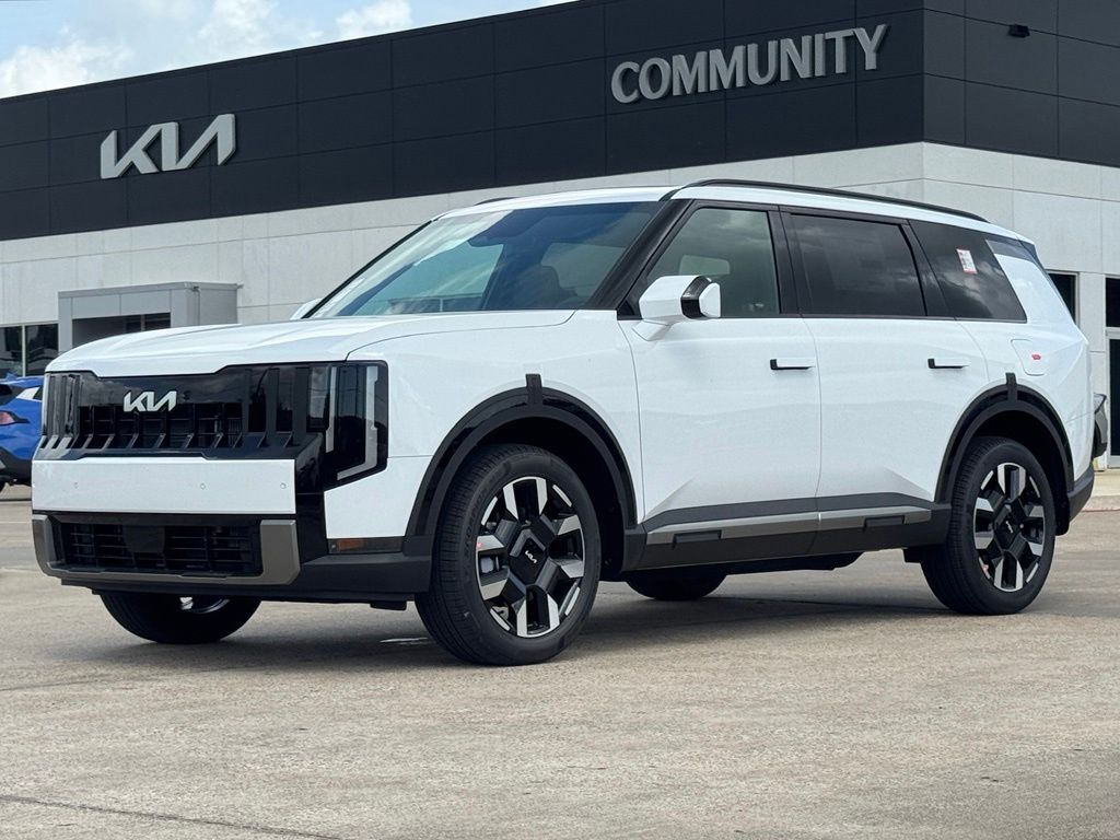 2027 Kia Telluride S White at Shottenkirk Kia Fort Bend