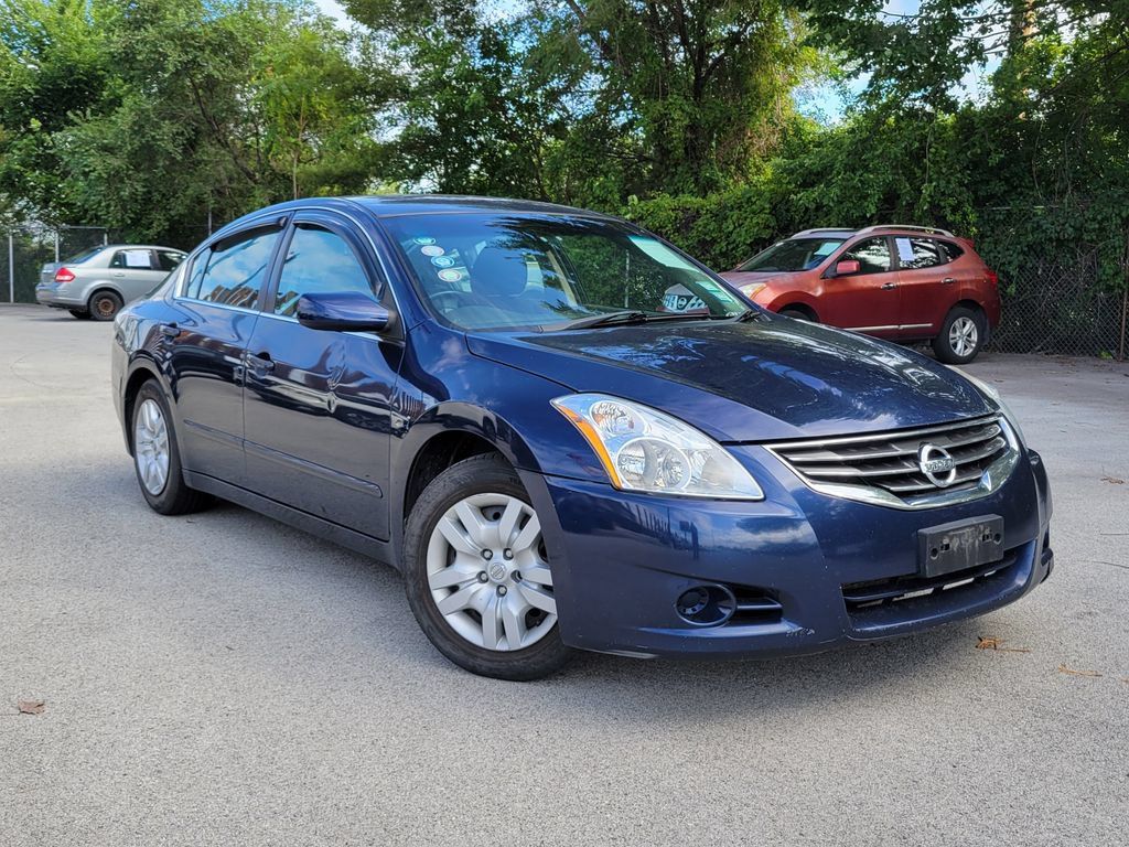 Navy Blue Metallic 2012 Nissan Altima Sedan Front-Wheel Drive Continuously Variable Transmission