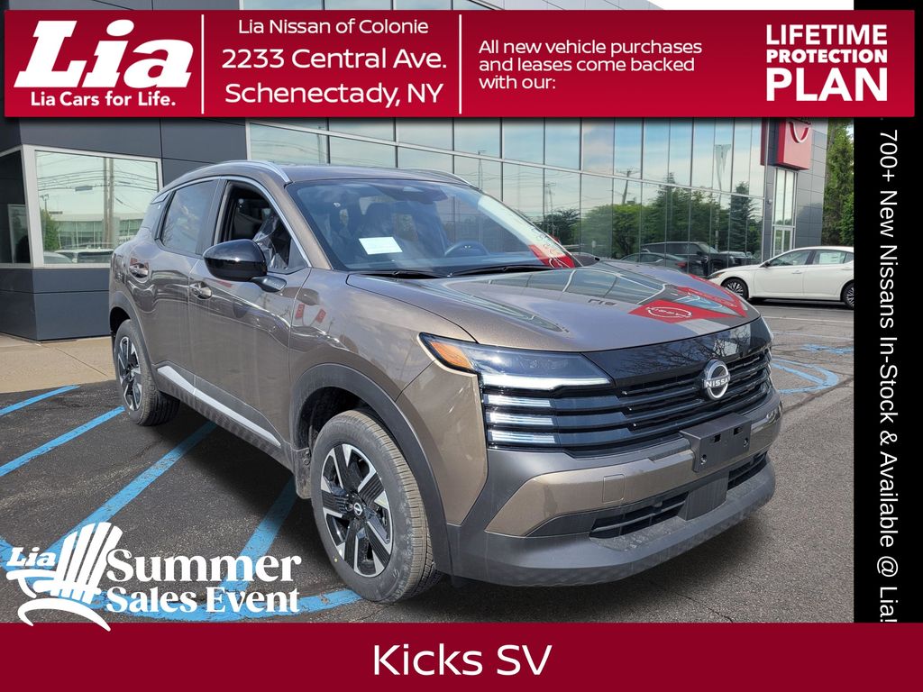 Brown (Canyon Bronze Metallic) 2026 Nissan Kicks SUV / Crossover All-Wheel Drive Continuously Variable Transmission