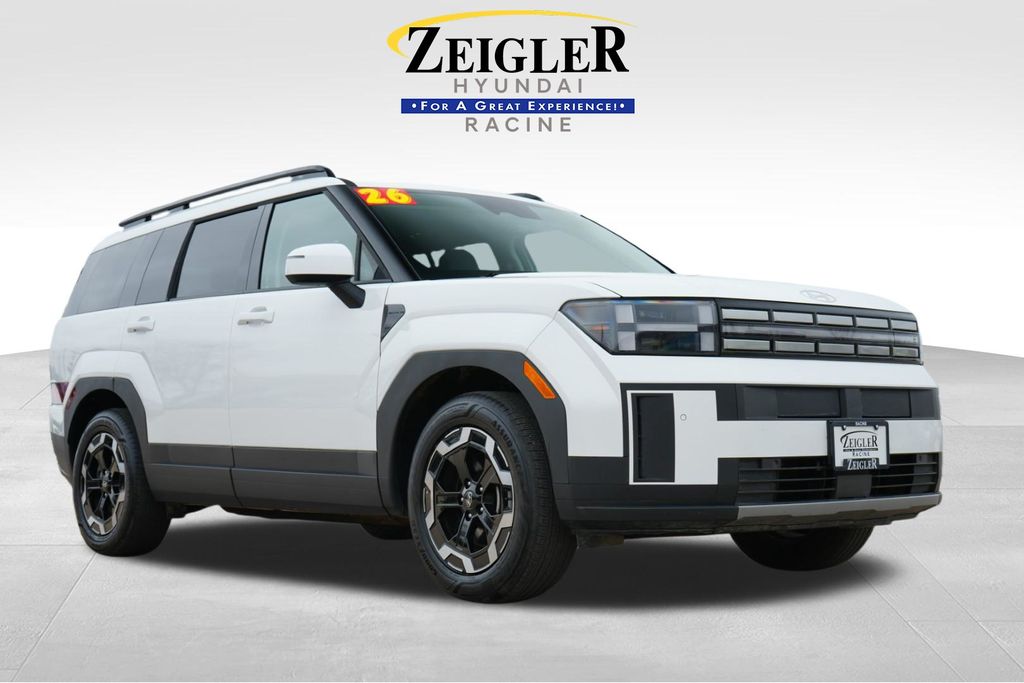 Serenity White 2026 Hyundai Santa Fe SEL AWD SUV / Crossover All-Wheel Drive 8-Speed Automatic