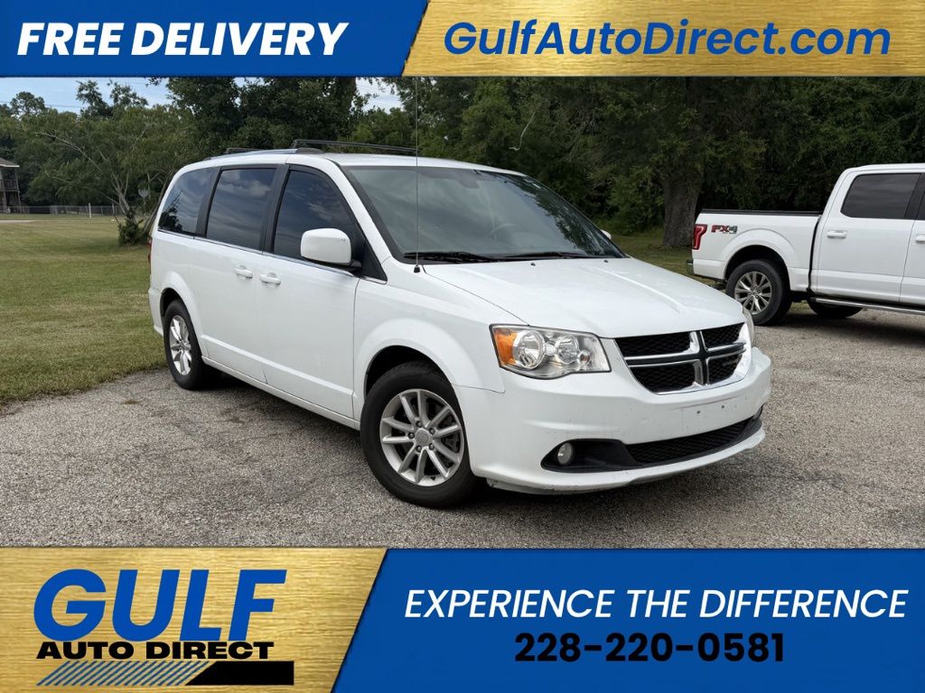 White 2019 Dodge Grand Caravan Minivan Front-Wheel Drive 6-Speed Automatic
