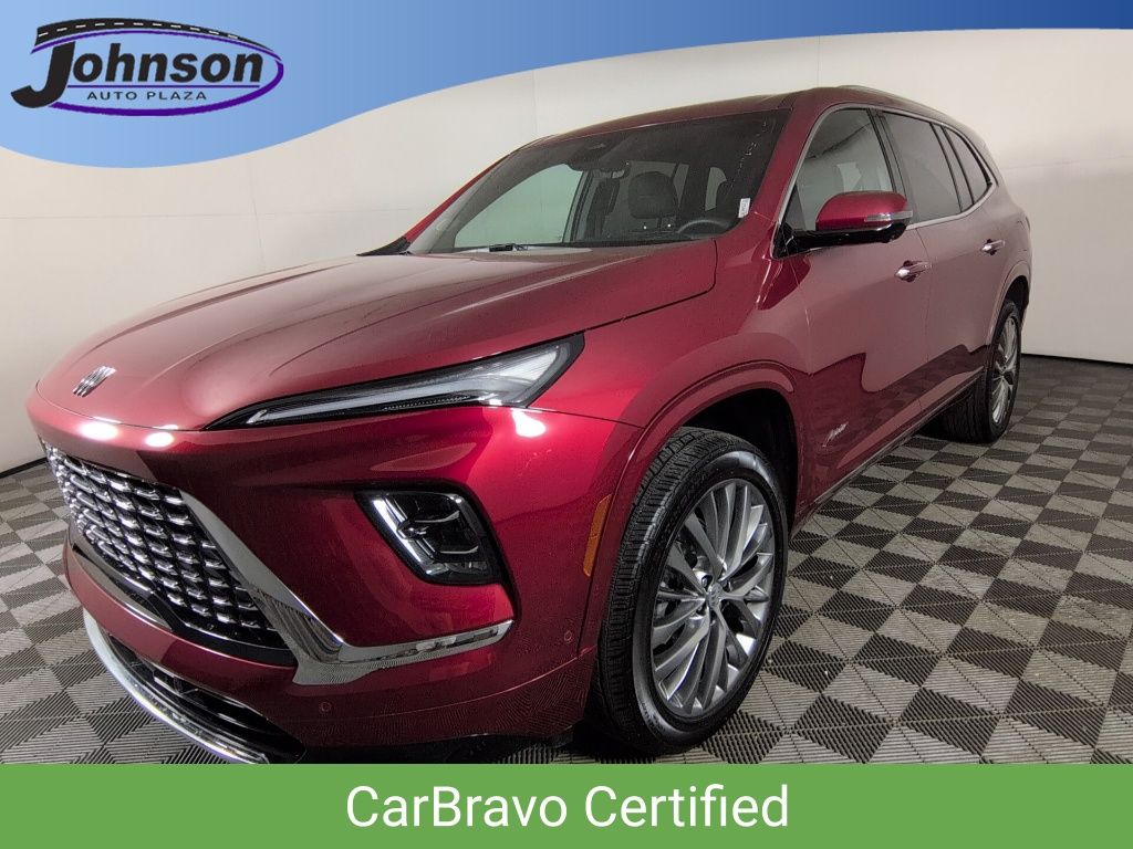 Cherry Red Tintcoat 2025 Buick Enclave Avenir AWD SUV / Crossover Four-Wheel Drive 8-Speed Automatic