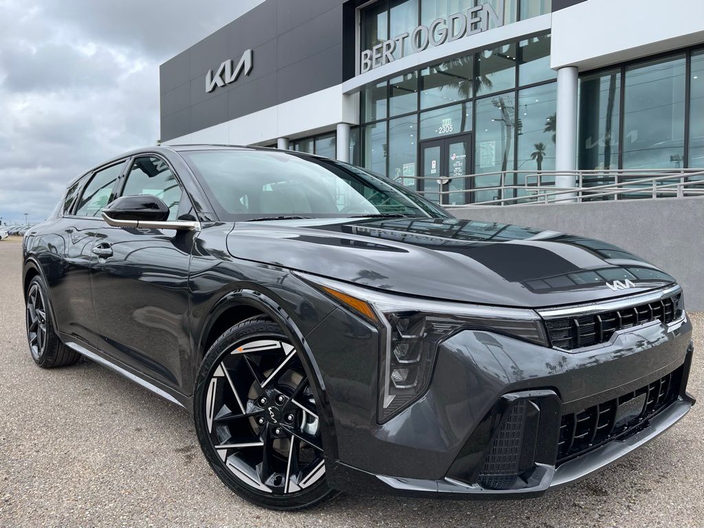 Interstellar Gray 2026 Kia K4 GT-Line FWD Sedan Front-Wheel Drive Continuously Variable Transmission