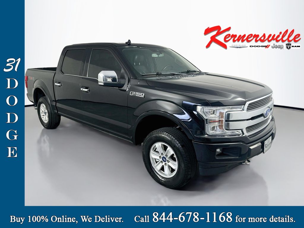 Black Metallic 2019 Ford F-150 Pickup Truck Four-Wheel Drive Automatic