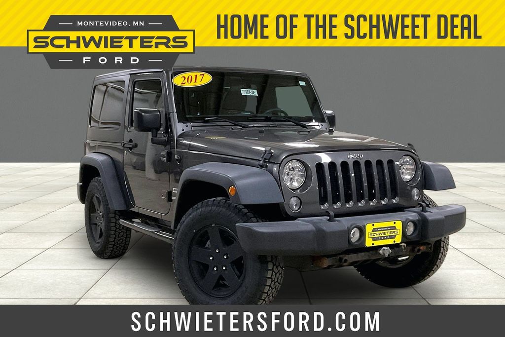 Gray (Granite Crystal Metallic Clearcoat) 2017 Jeep Wrangler SUV / Crossover Four-Wheel Drive 5-Speed Automatic