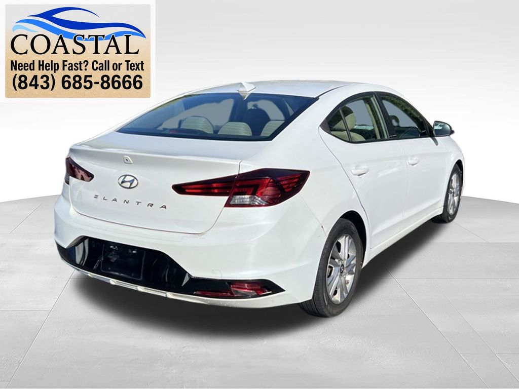 2020 Hyundai Elantra SEL White at Stokes Honda North