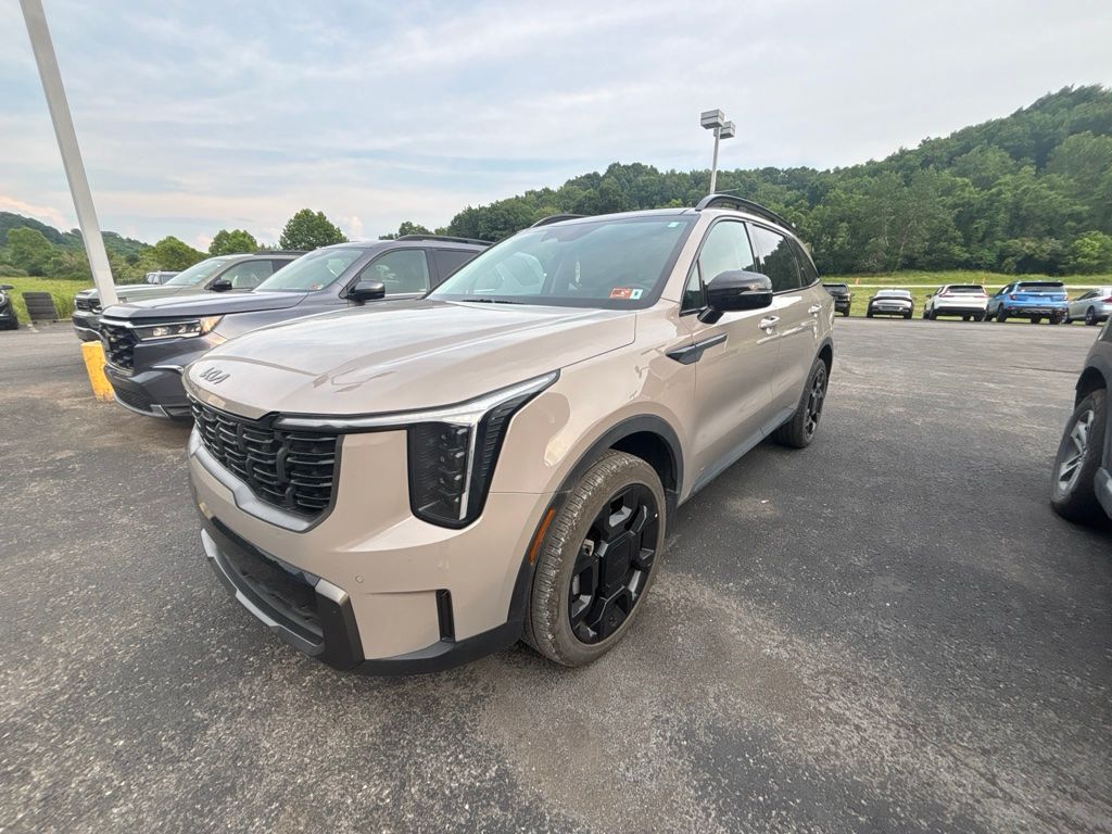 Road Rider Brown 2025 Kia Sorento SUV / Crossover All-Wheel Drive 8-Speed Dual Clutch