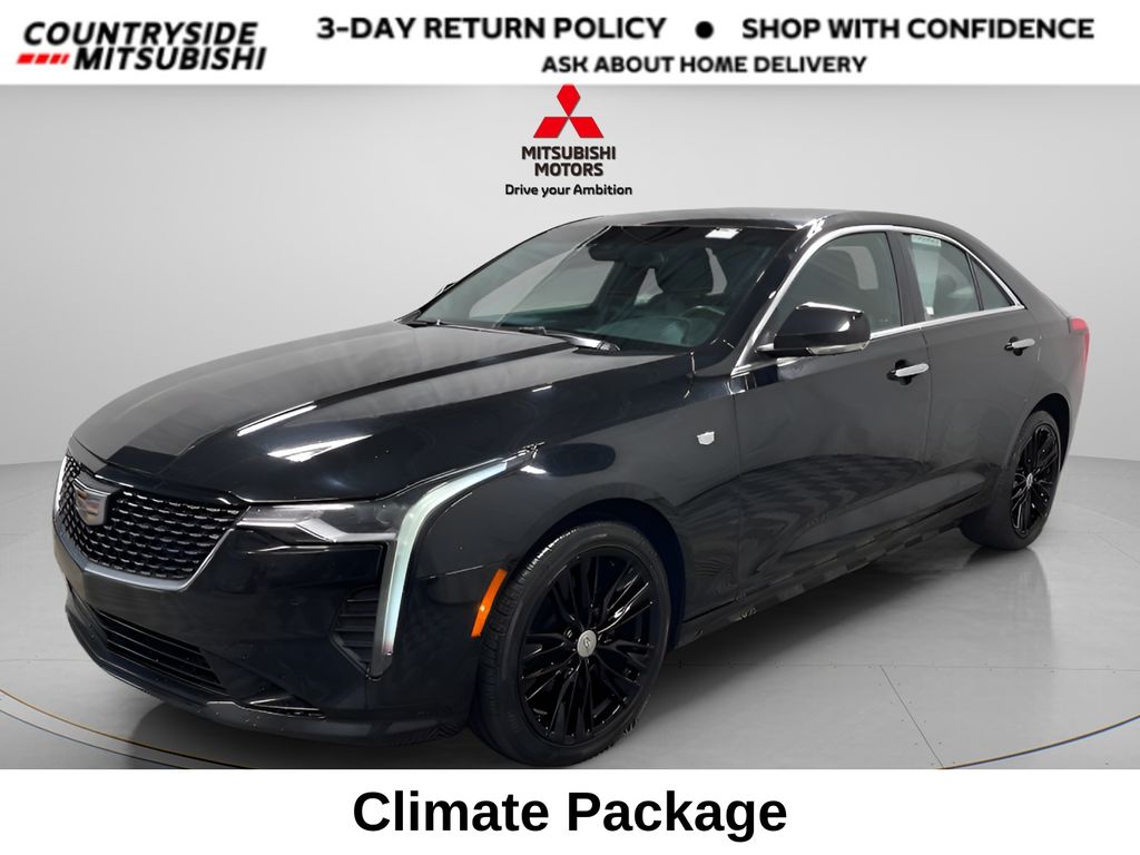 Black Raven 2023 Cadillac CT4 Premium Luxury AWD Sedan All-Wheel Drive 8-Speed Automatic