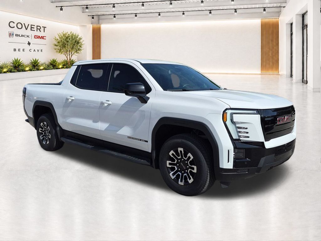 Summit White 2026 GMC Sierra EV Pickup Truck All-Wheel Drive 1-Speed Automatic