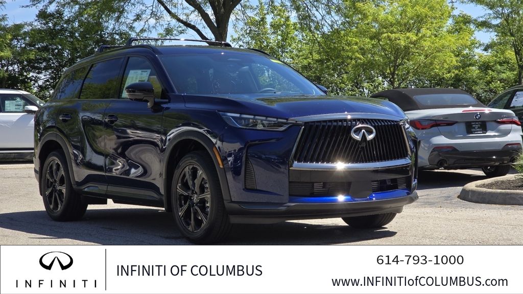 Grand Blue/Black Obsidian 2027 INFINITI QX60 SUV / Crossover All-Wheel Drive 9-Speed Automatic