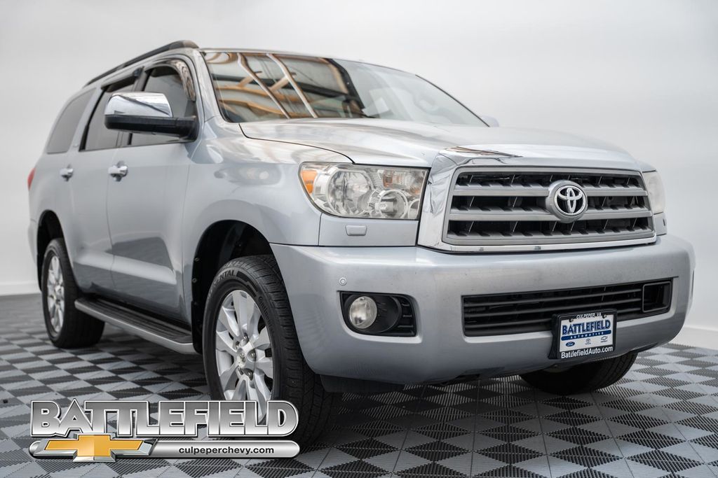 Silver Sky Metallic 2011 Toyota Sequoia SUV / Crossover Four-Wheel Drive 6-Speed Automatic Overdrive