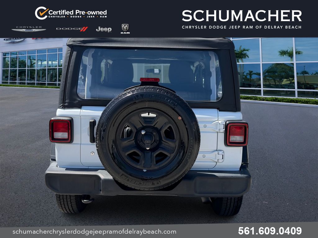 used 2023 Jeep Wrangler car, priced at $23,188