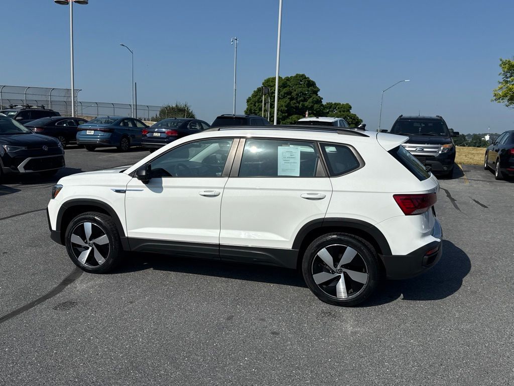 2023 Volkswagen Taos 1.5T S White at Auto Express Mitsubishi