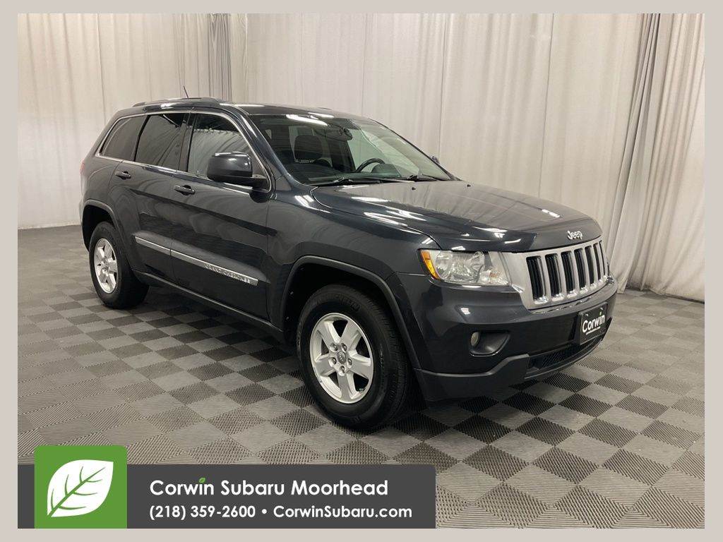 Gray (Maximum Steel Metallic Clearcoat) 2012 Jeep Grand Cherokee Laredo 4WD SUV / Crossover Four-Wheel Drive 5-Speed Automatic