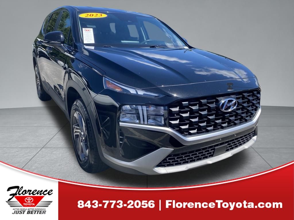 Twilight Black 2023 Hyundai Santa Fe SUV / Crossover All-Wheel Drive 8-Speed Automatic