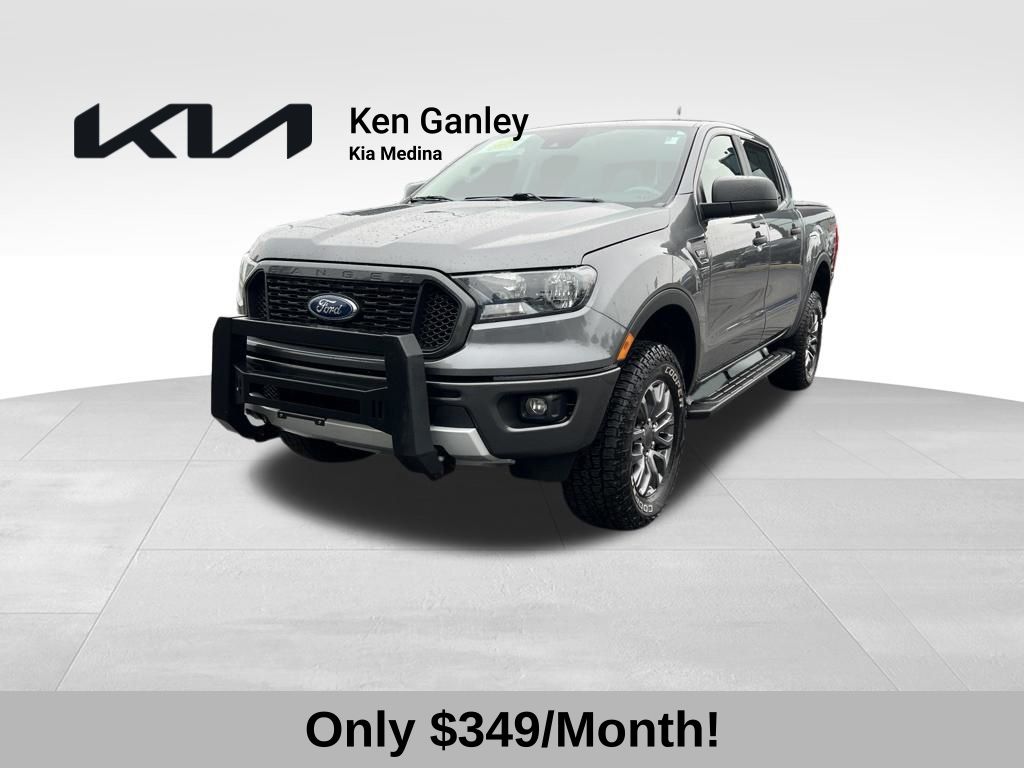Carbonized Gray Metallic 2021 Ford Ranger Pickup Truck Four-Wheel Drive Automatic