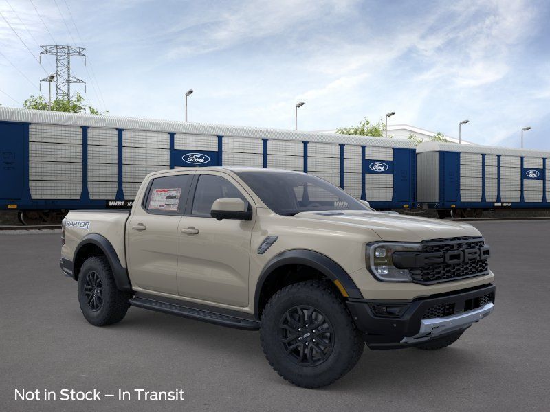 Brown (Beige) 2026 Ford Ranger Raptor SuperCrew 4WD Pickup Truck Four-Wheel Drive Automatic