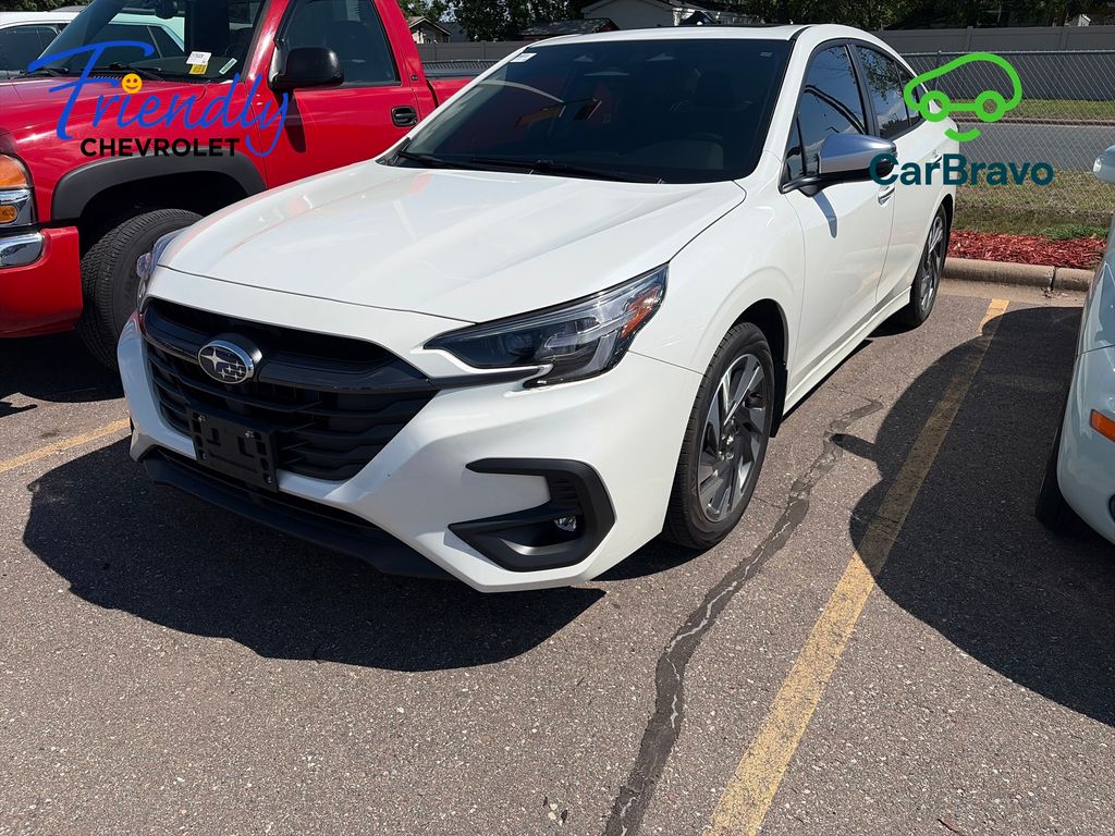 Crystal White Pearl 2025 Subaru Legacy Touring XT AWD Sedan All-Wheel Drive Continuously Variable Transmission