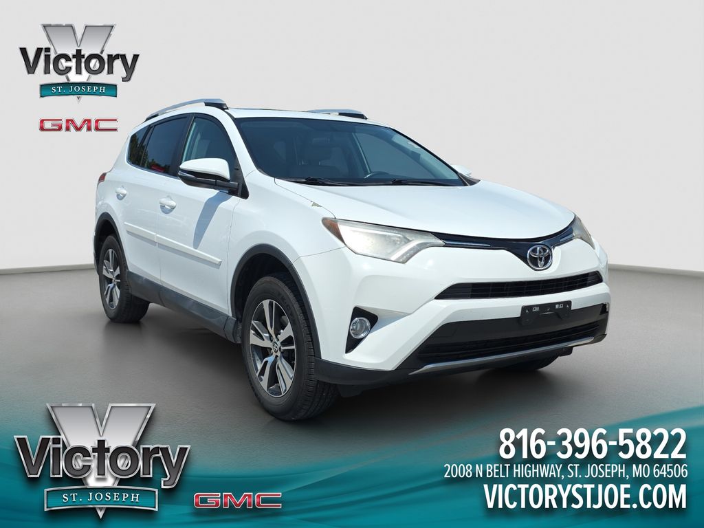 Super White 2016 Toyota RAV4 SUV / Crossover All-Wheel Drive 6-Speed Automatic
