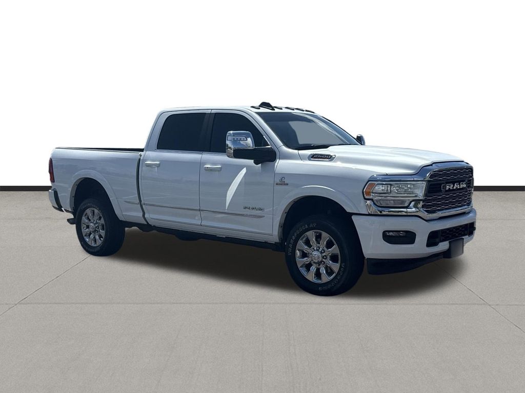 2024 Ram 2500 Limited White at DeMontrond Gulf Freeway