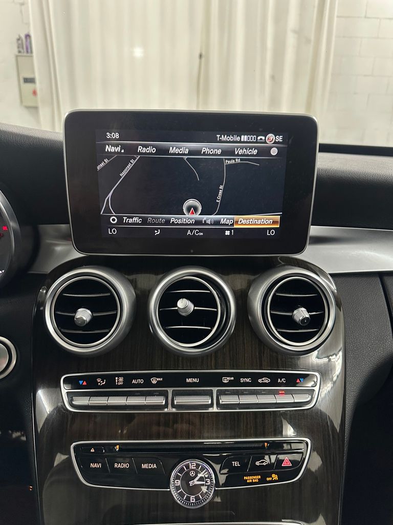 used 2018 Mercedes-Benz C-Class car, priced at $16,985