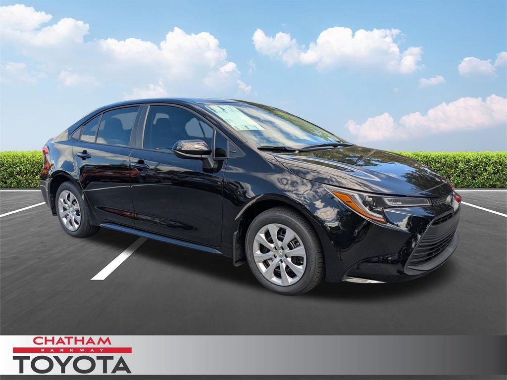 Midnight Black Metallic 2026 Toyota Corolla Sedan Front-Wheel Drive Continuously Variable Transmission