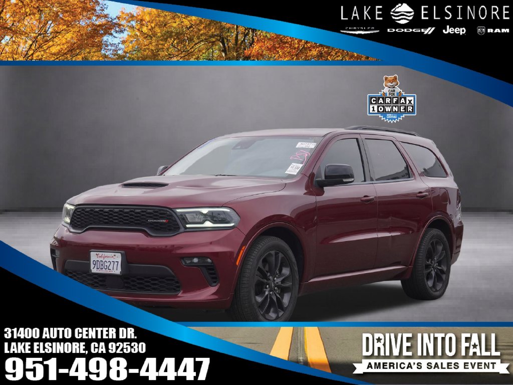 Octane Red Pearlcoat 2022 Dodge Durango SUV / Crossover Rear-Wheel Drive 8-Speed Automatic