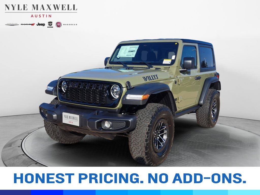 New Car 2025 Jeep Wrangler  Willys For Sale Under $50,000 In Austin, Texas