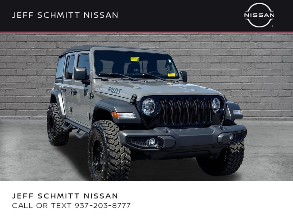Sting-Gray Clearcoat 2021 Jeep Wrangler SUV / Crossover Four-Wheel Drive 8-Speed Automatic