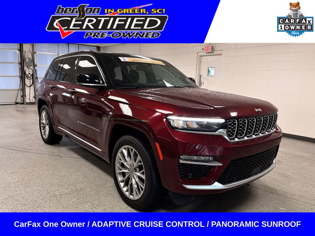 Velvet 2024 Jeep Grand Cherokee SUV / Crossover Four-Wheel Drive 8-Speed Automatic