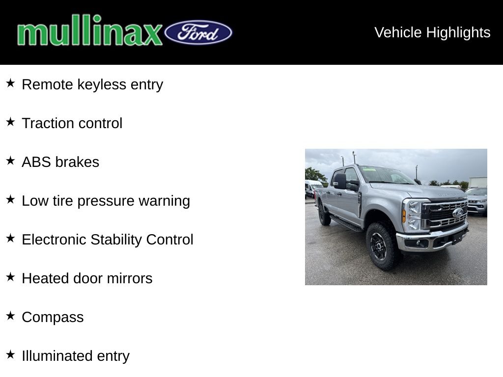 2027 Iconic Silver Metallic Ford Super Duty F-250 SRW XLT 4X4 Truck