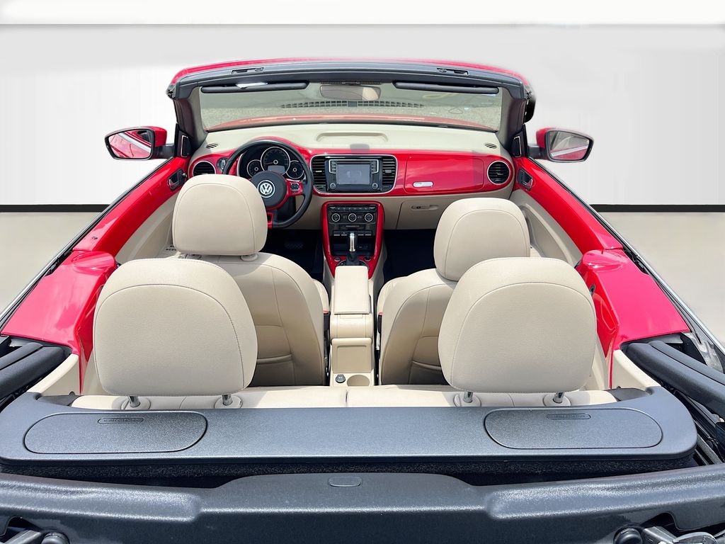 2019 Volkswagen Beetle Convertible 2.0T SE Red at AutoSavvy Houston Southwest