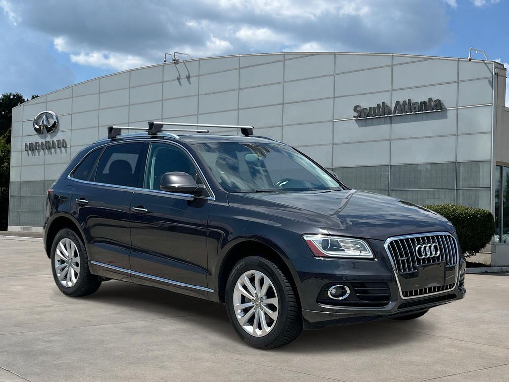 Lava Gray Pearl 2015 Audi Q5 SUV / Crossover All-Wheel Drive 8-Speed Automatic
