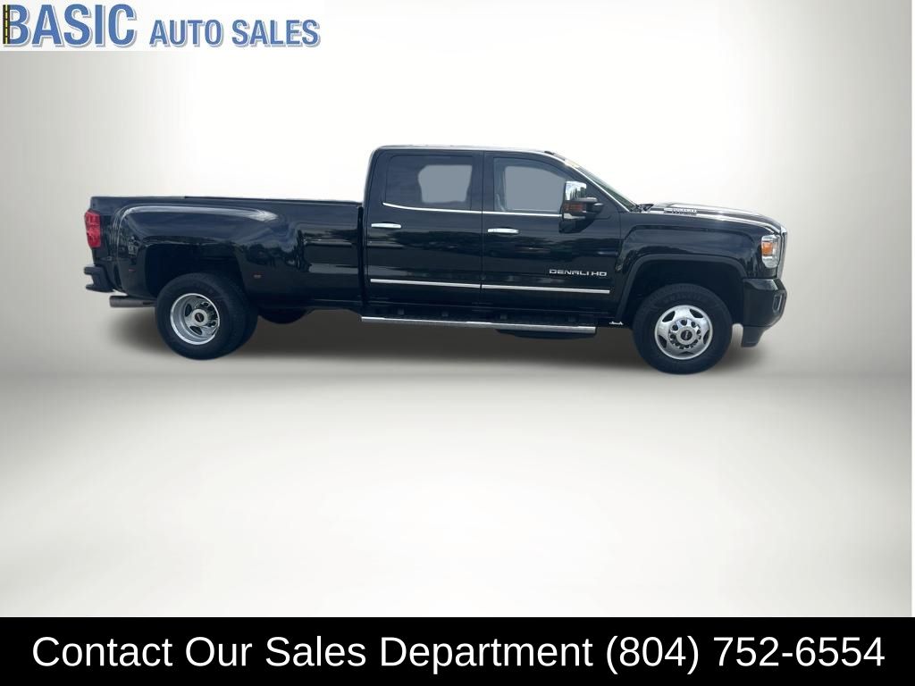 Onyx Black 2019 GMC Sierra 3500HD Pickup Truck Four-Wheel Drive 6-Speed Automatic