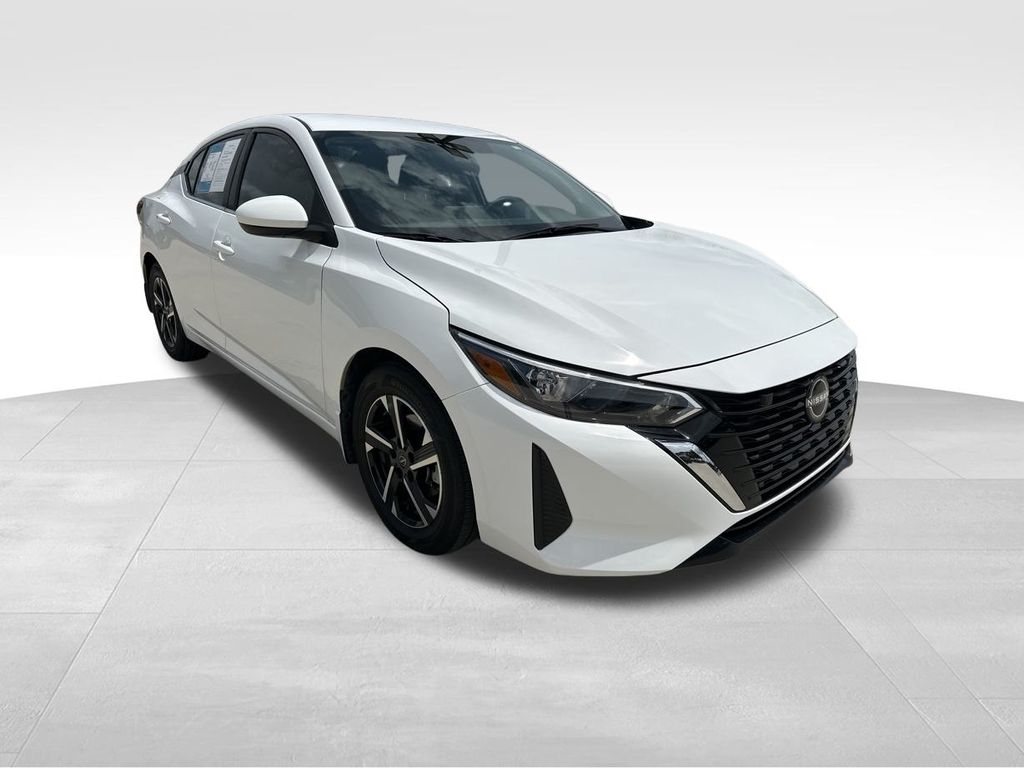 2024 Fresh Powder Nissan Sentra SV FWD Sedan