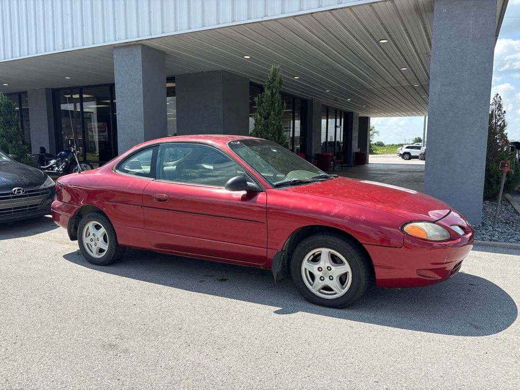 Red 1998 Ford Escort 5-Speed Manual