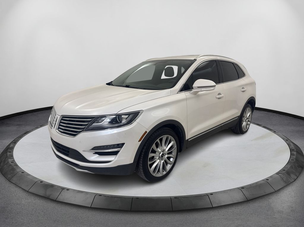 White Platinum Clearcoat Metallic 2017 Lincoln MKC SUV / Crossover Front-Wheel Drive 6-Speed Automatic