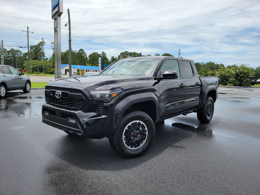 Black 2025 Toyota Tacoma Pickup Truck Four-Wheel Drive 8-Speed Automatic