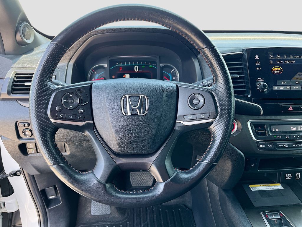 2022 Honda Pilot TrailSport White at Gullo Toyota