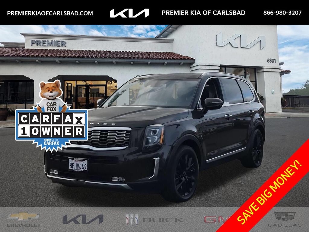 Dark Moss 2020 Kia Telluride SUV / Crossover Front-Wheel Drive 8-Speed Automatic