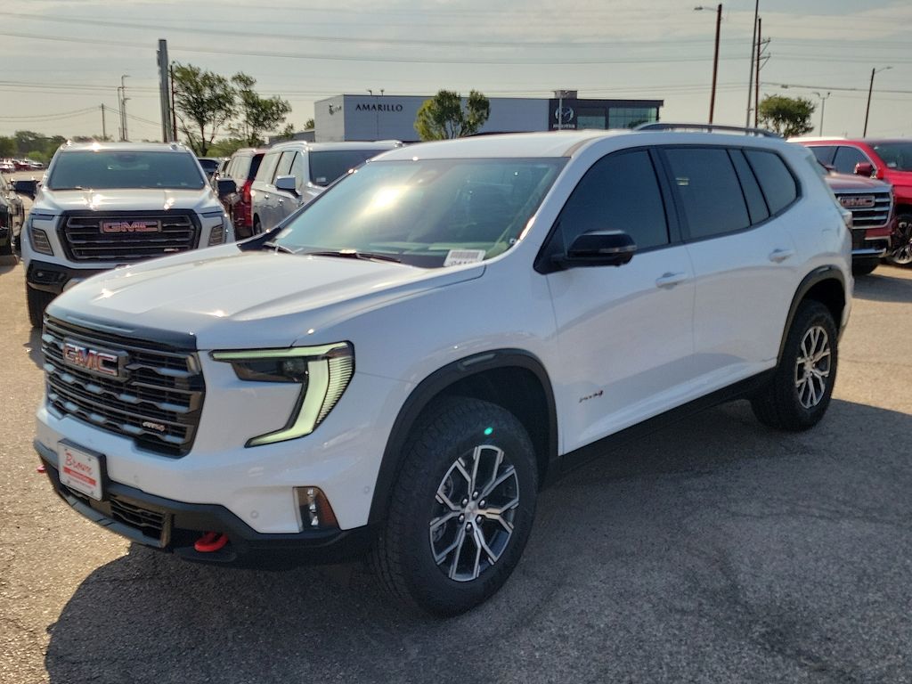 2026 GMC Acadia AT4 White at Brown Buick GMC