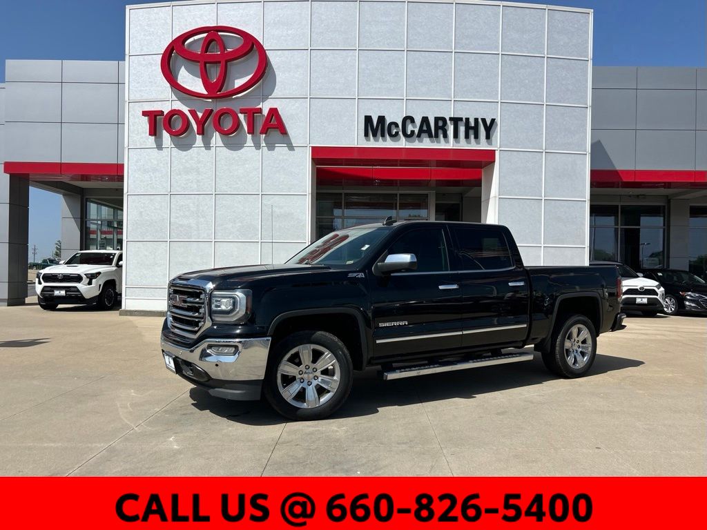 Onyx Black 2018 GMC Sierra 1500 Pickup Truck Four-Wheel Drive 8-Speed Automatic Overdrive