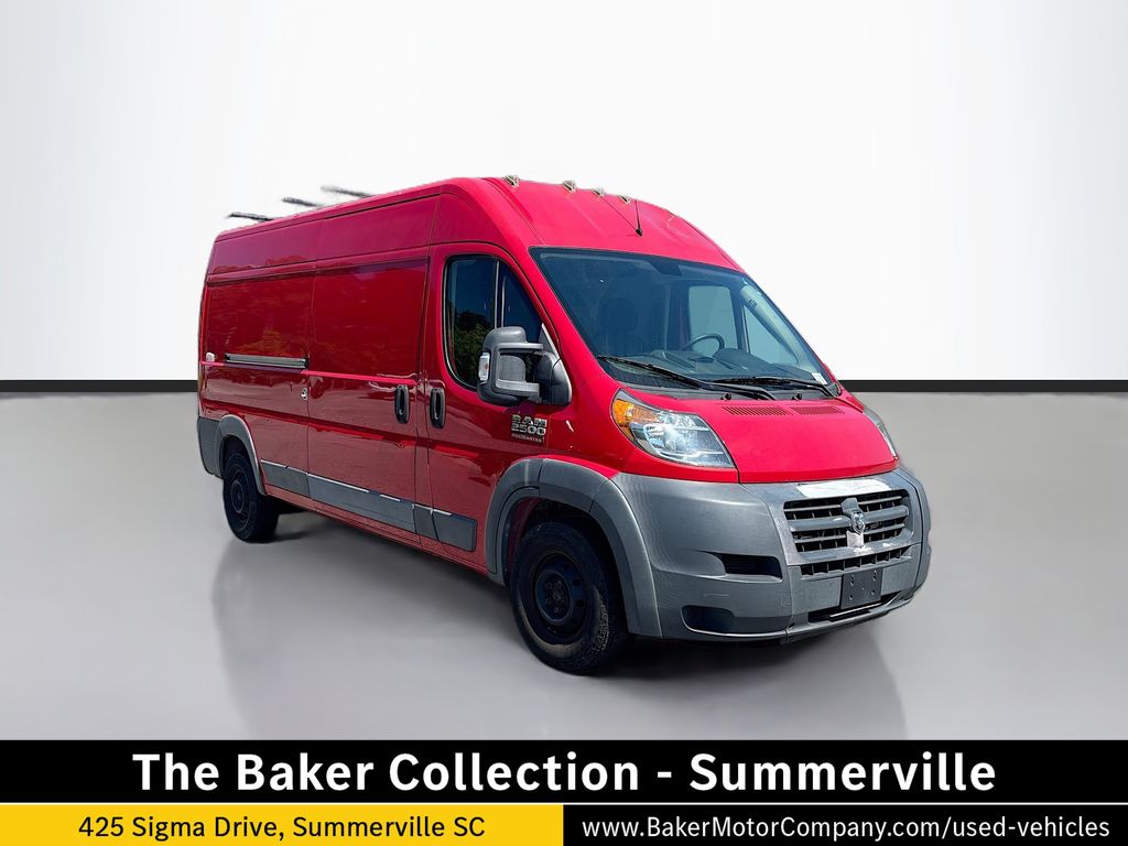 Flame Red Clearcoat 2014 RAM ProMaster Van Front-Wheel Drive 6-Speed Automatic