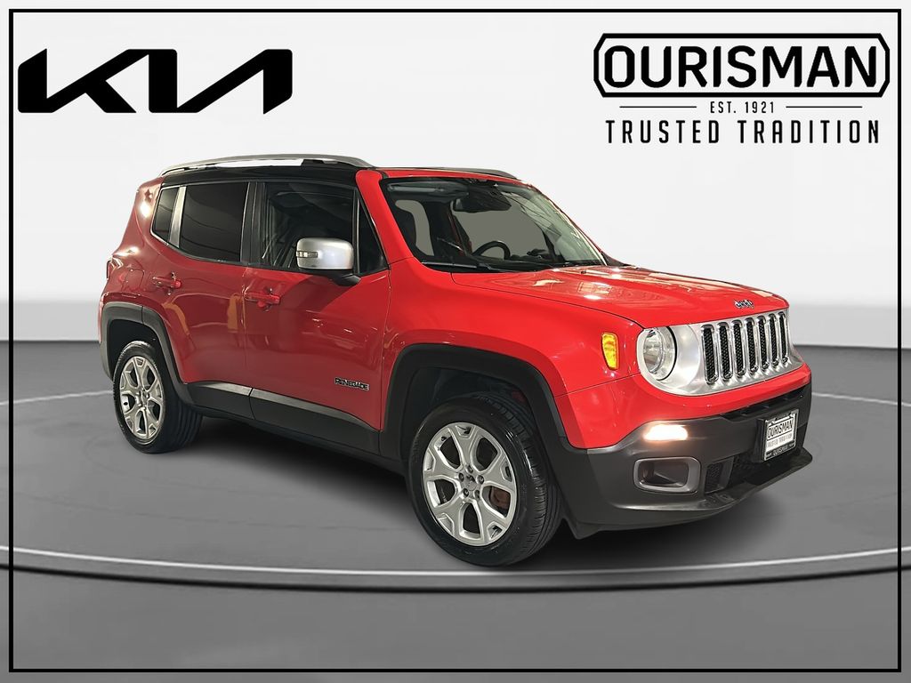 Colorado Red 2016 Jeep Renegade Limited 4WD SUV / Crossover Four-Wheel Drive 9-Speed Automatic
