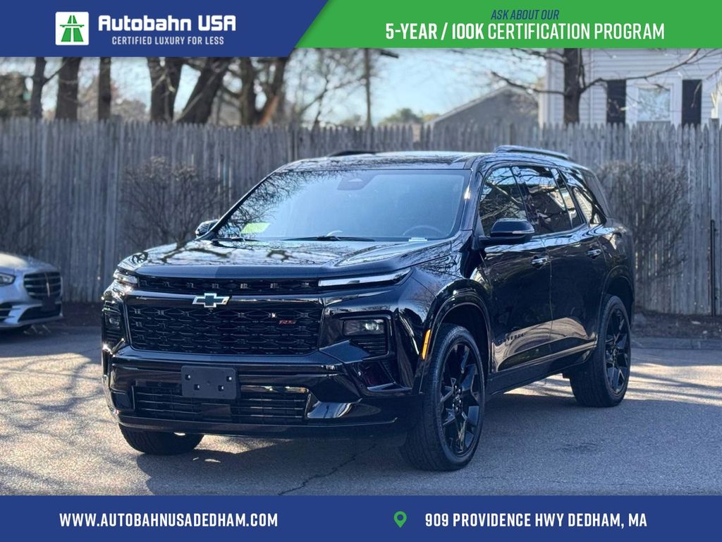 Mosaic Black Metallic 2024 Chevrolet Traverse RS AWD SUV / Crossover Four-Wheel Drive 8-Speed Automatic