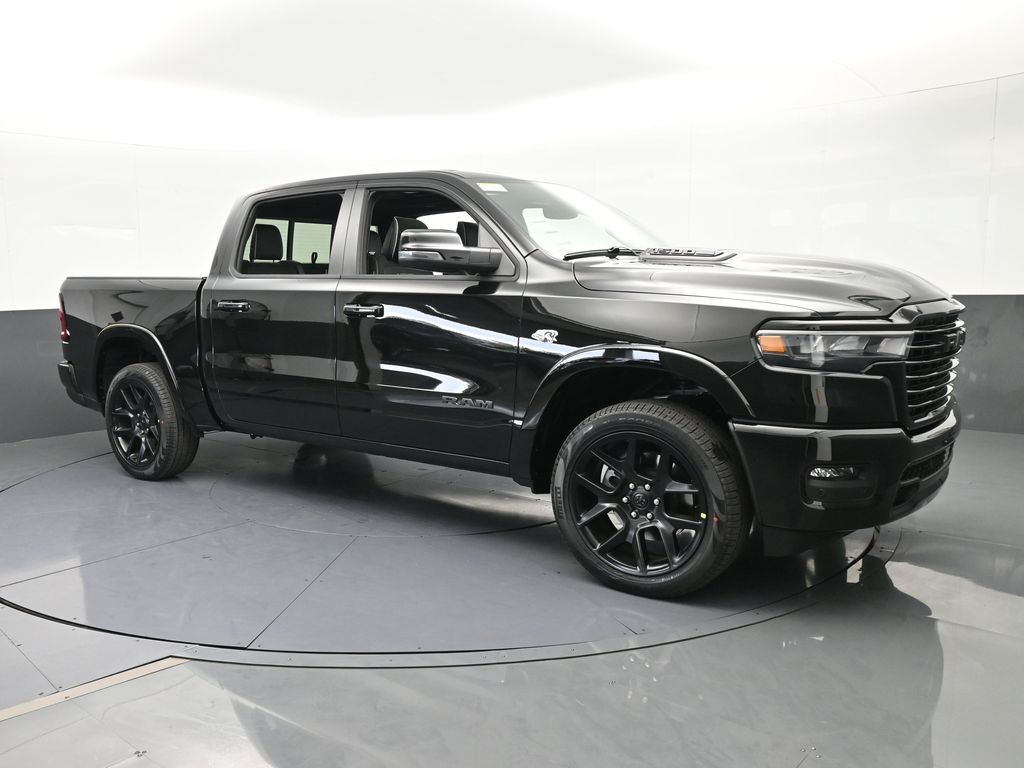New 2026 Diamond Black Crystal Pearlcoat Ram Laramie image 8