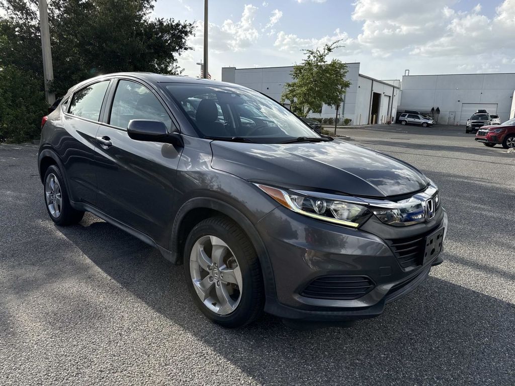 Gray (Modern Steel Metallic) 2020 Honda HR-V SUV / Crossover All-Wheel Drive Continuously Variable Transmission