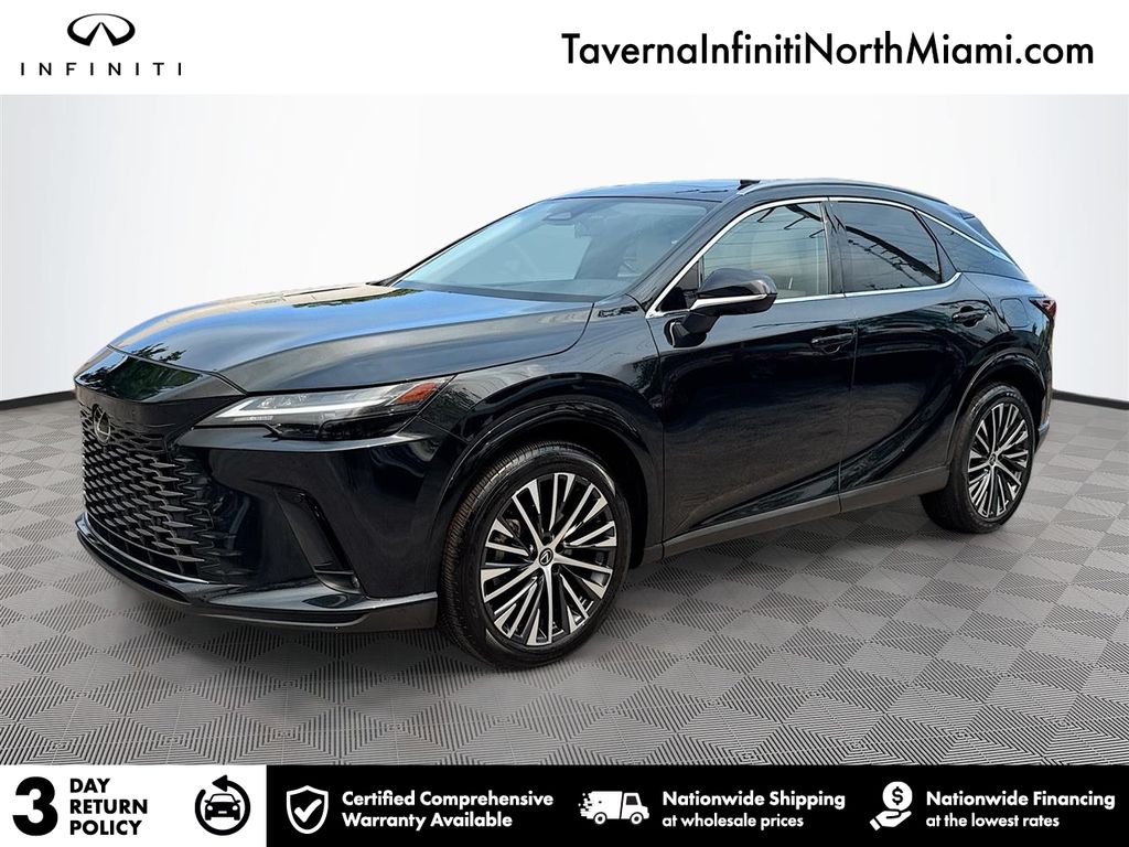 Black (Caviar) 2023 Lexus RX SUV / Crossover Front-Wheel Drive 8-Speed Automatic