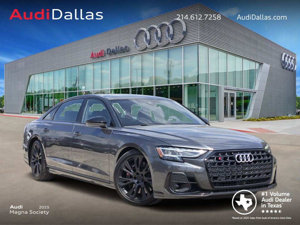 Daytona Gray 2026 Audi S8 4.0T quattro Sedan All-Wheel Drive 8-Speed Automatic