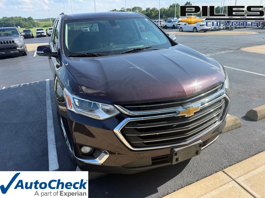 Black Cherry Metallic 2020 Chevrolet Traverse SUV / Crossover Front-Wheel Drive 9-Speed Automatic